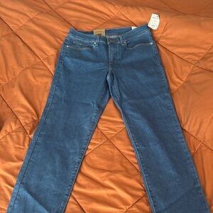 Levi's Medium Blue Straight-Leg Women's Jeans